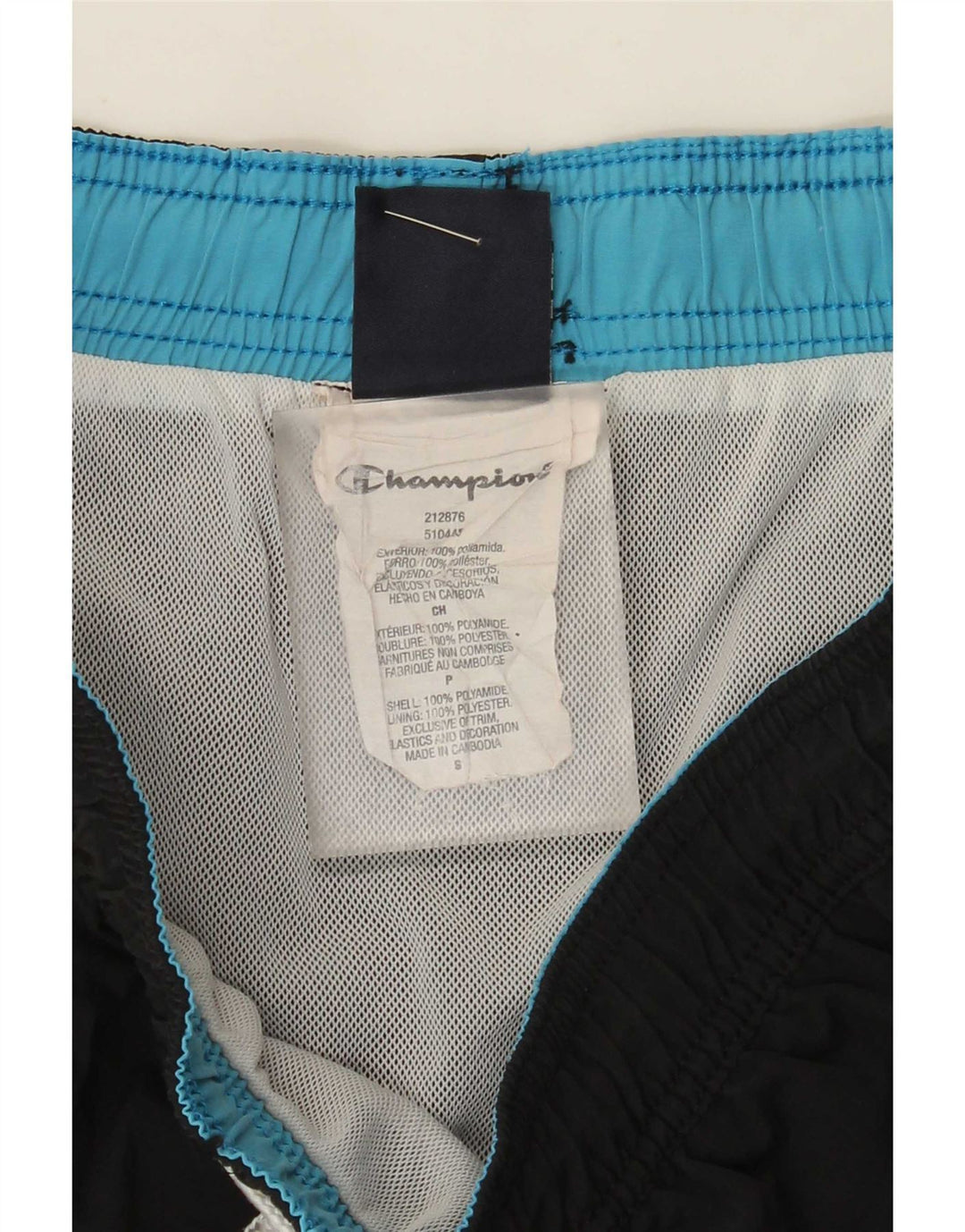 Champion Bañador Hombre Small Negro Poliamida