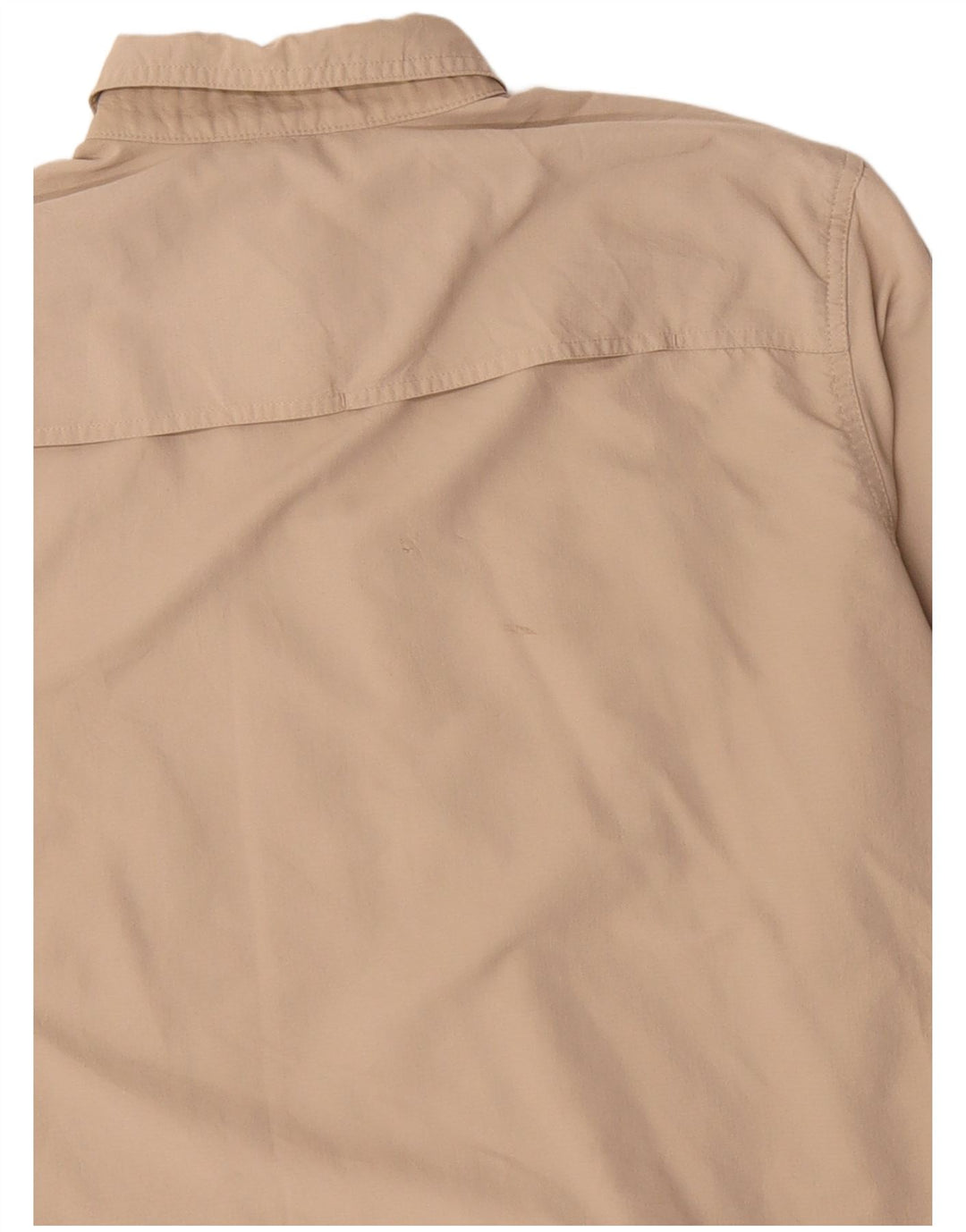 Eddie Bauer Camisa para hombre grande Poliéster beige