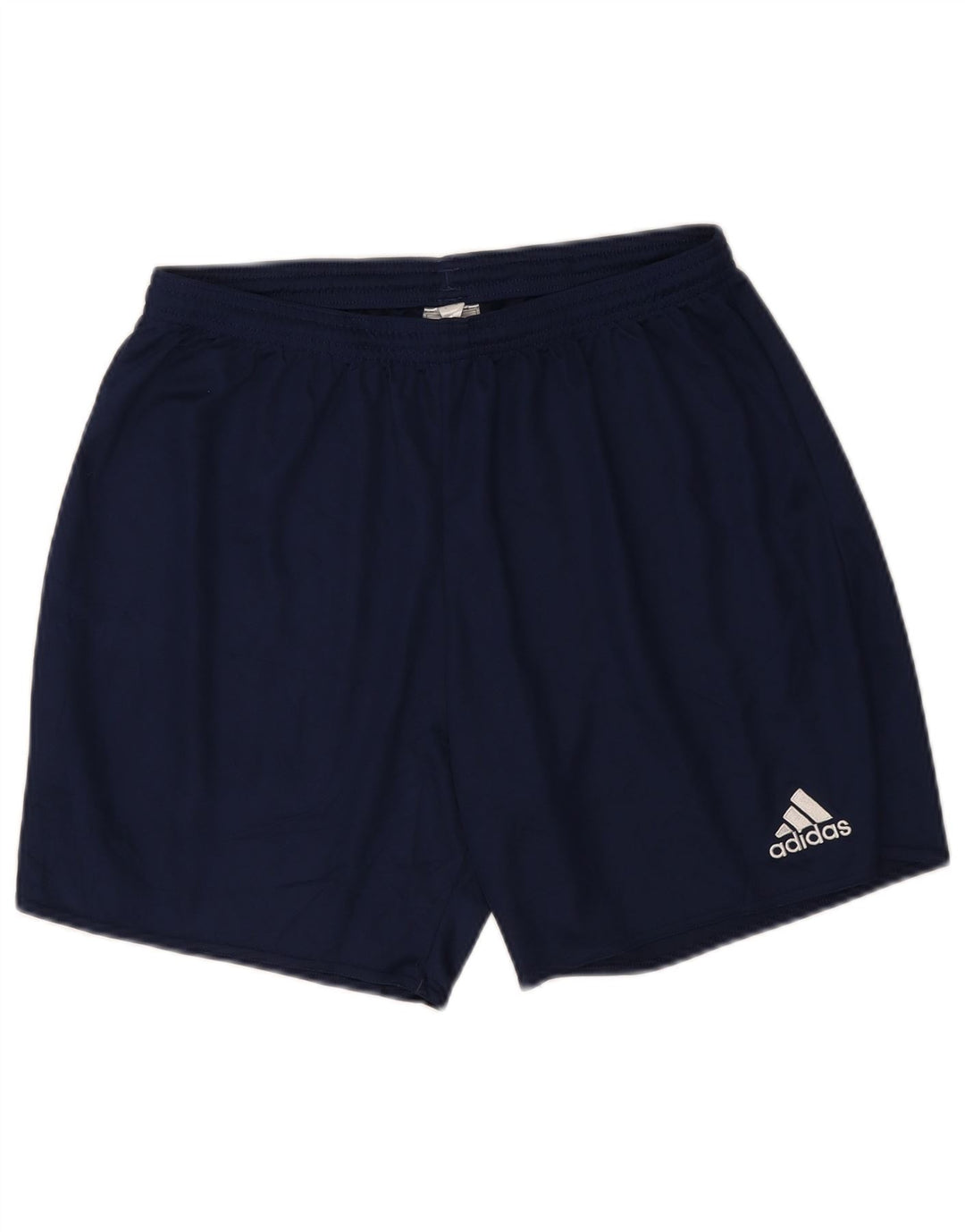 Adidas - Pantalones cortos deportivos Aeroready para mujer, talla 40, talla grande, poliéster, color azul marino