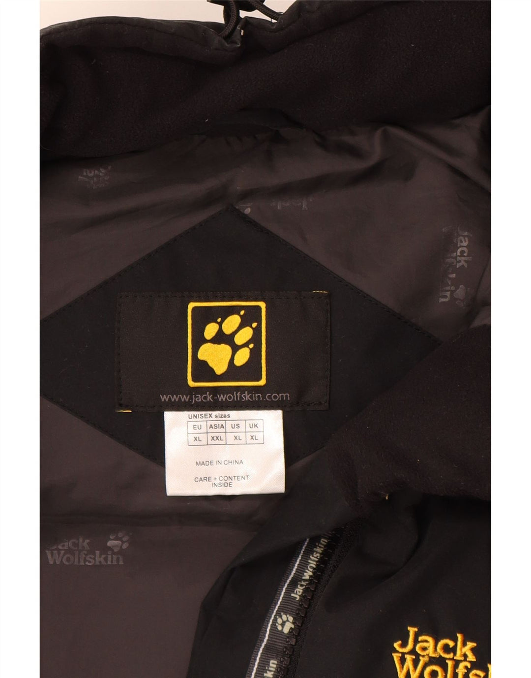 Jack Wolfskin Chaleco acolchado para hombre UK 42 XL Poliéster negro