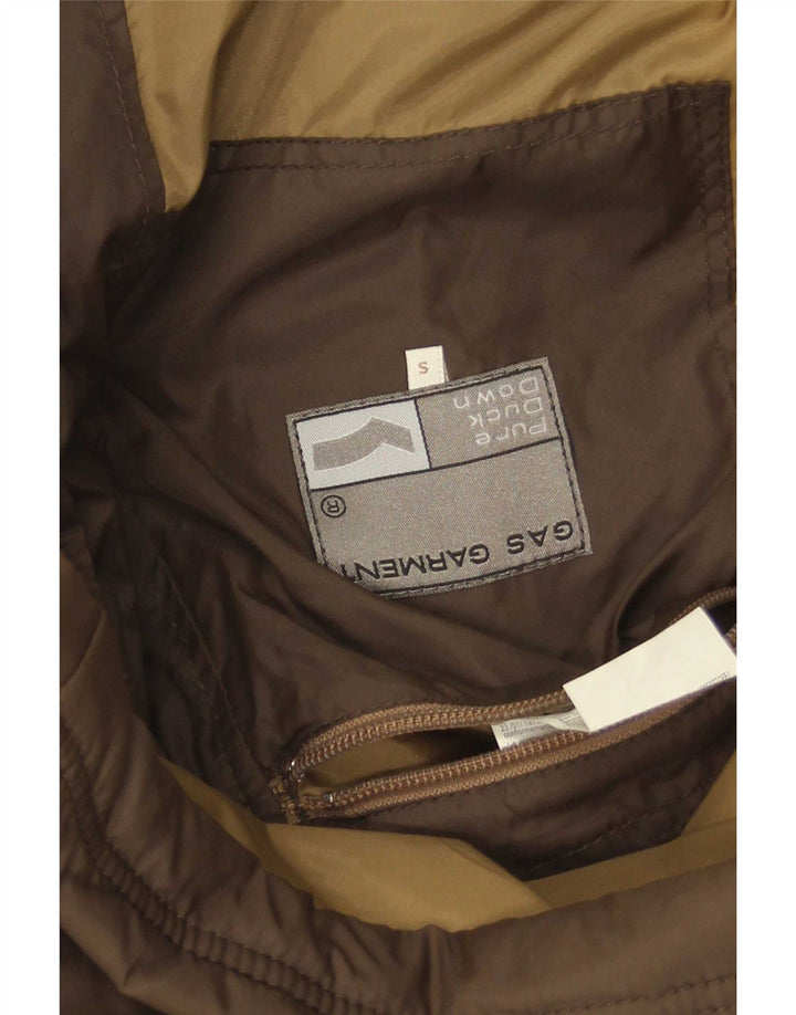 Chaleco acolchado para hombre Gas UK 36 Small Marrón Poliamida