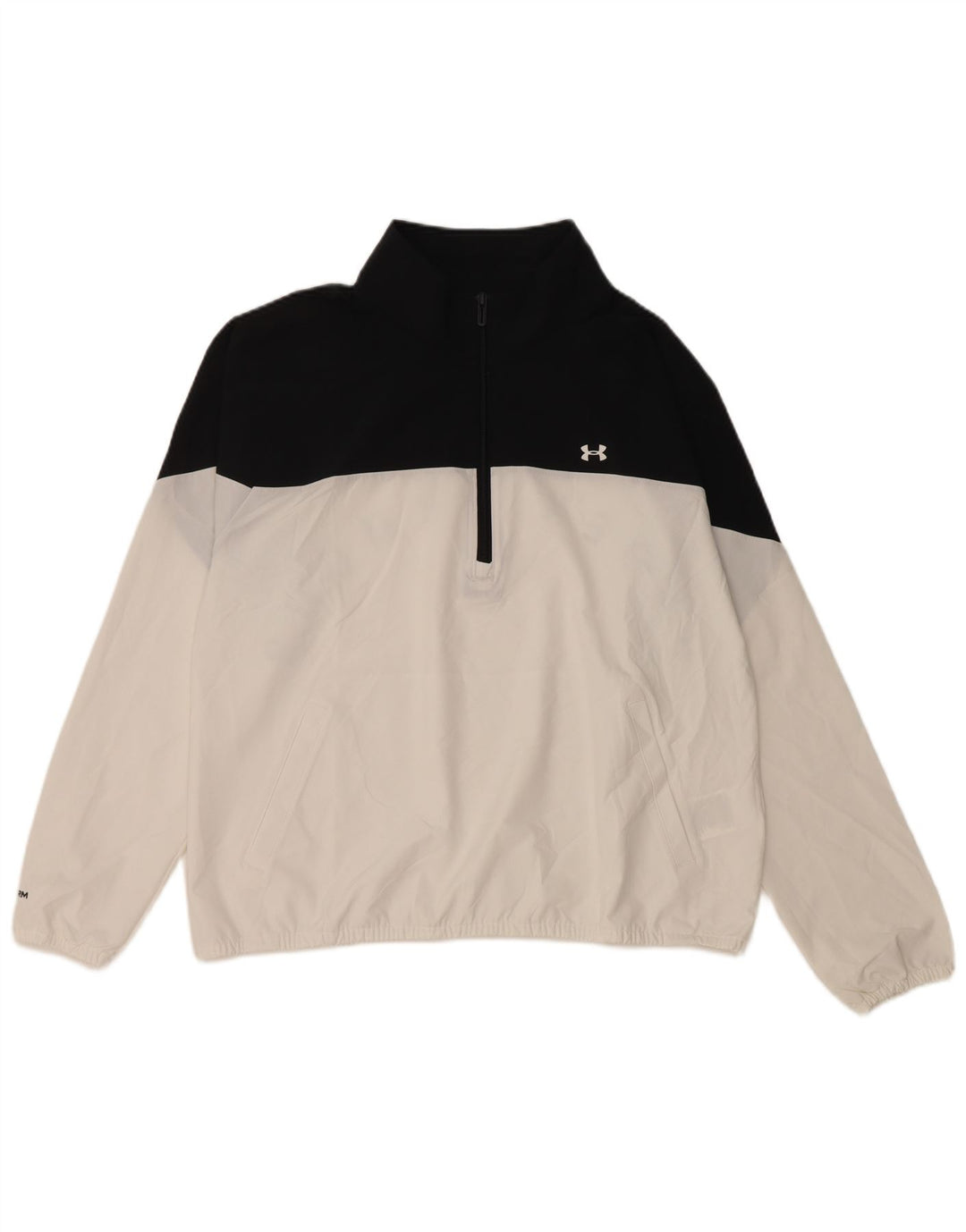 UNDER ARMOUR Top de chándal tipo jersey para mujer Reino Unido 40 Grande Color blanco