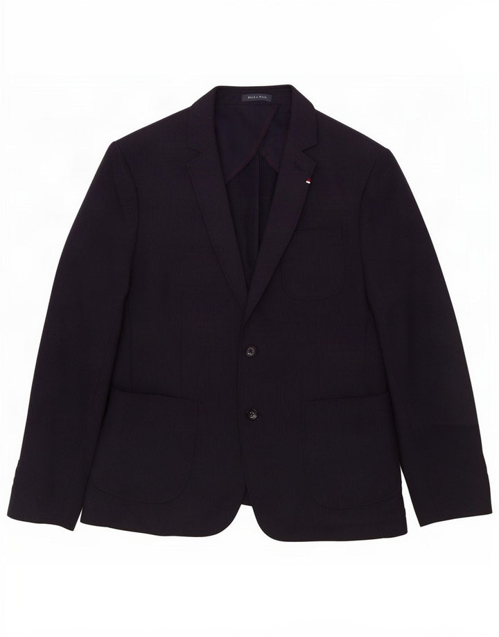 Zara Chaqueta Blazer De 2 Botones Para Hombre EU 56 XL Poliéster Azul Marino