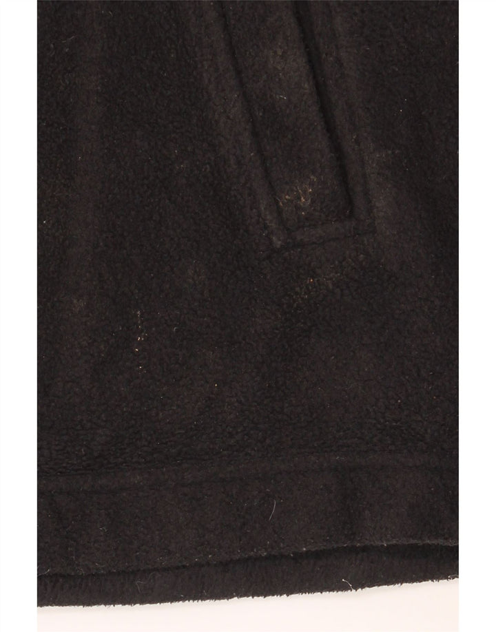 Marks & Spencer Chaqueta polar para hombre UK 38 Mediana Negro Poliéster