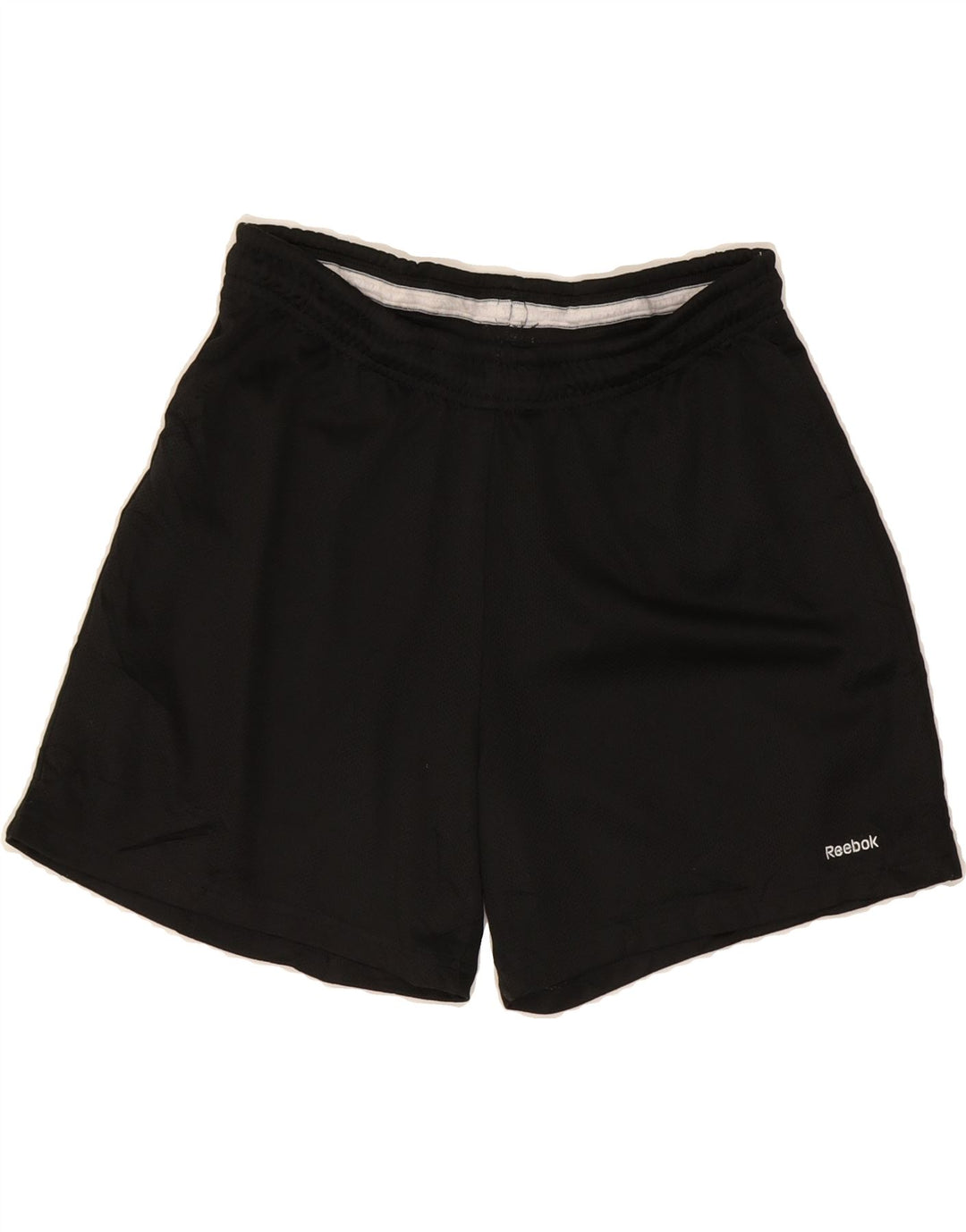 REEBOK Womens Sport Shorts UK 6 XS Black Polyester Vintage Reebok and Second-Hand Reebok from Messina Hembry 