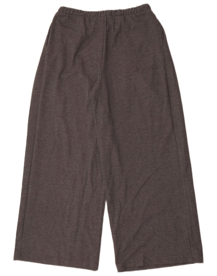 Marks & Spencer Pantalones de Chándal de Cintura Alta para Mujer UK 40 Gris Medio