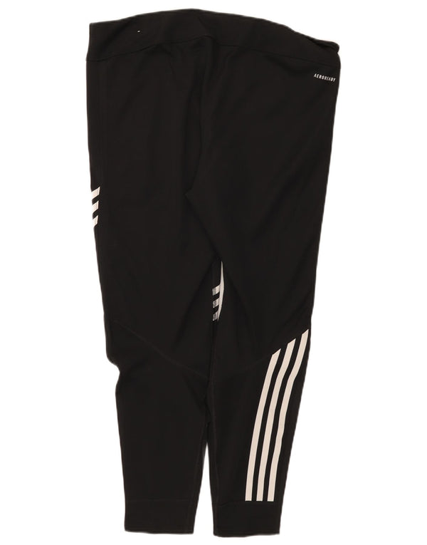Adidas Leggings Capri Mujer Running ES 20/22 XL Negro Poliéster Deportes