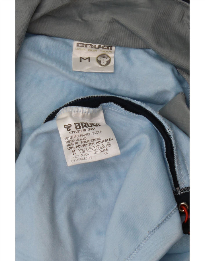 BRUGI Hombre Chándal Top Chaqueta Azul Medio Colorblock Poliéster