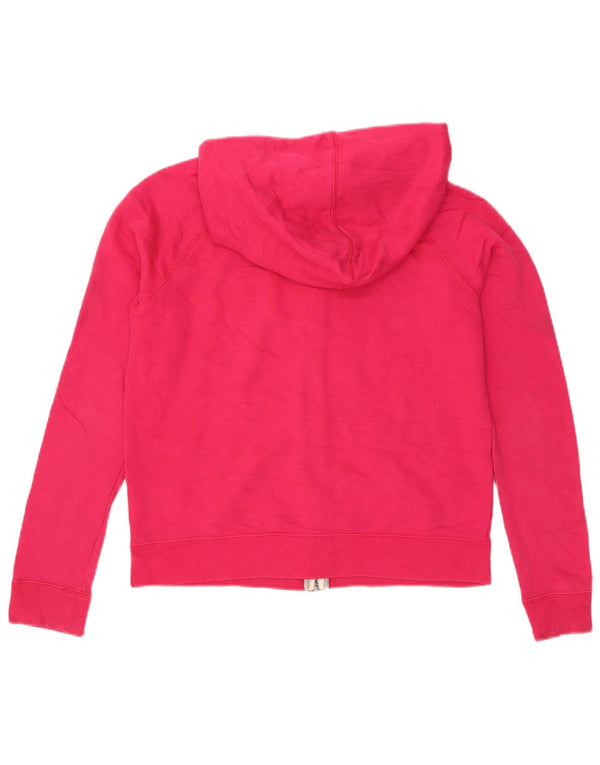Nike - Sudadera con capucha y cremallera para mujer, talla grande, algodón rosa