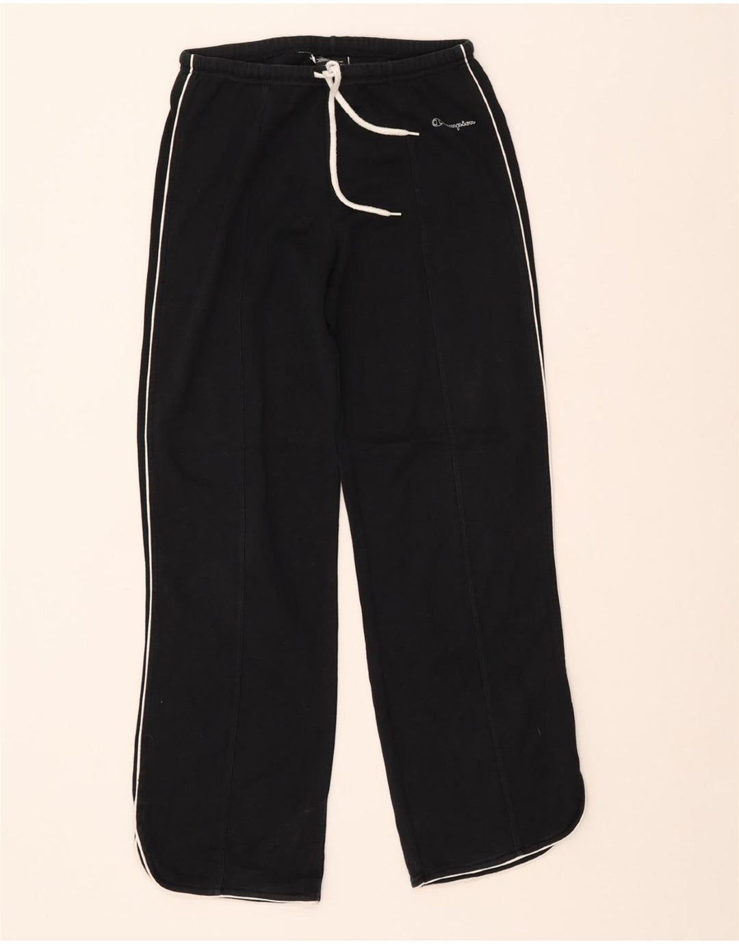 CHAMPION Pantalones de chándal para mujer UK 12 Medium Black Cotton