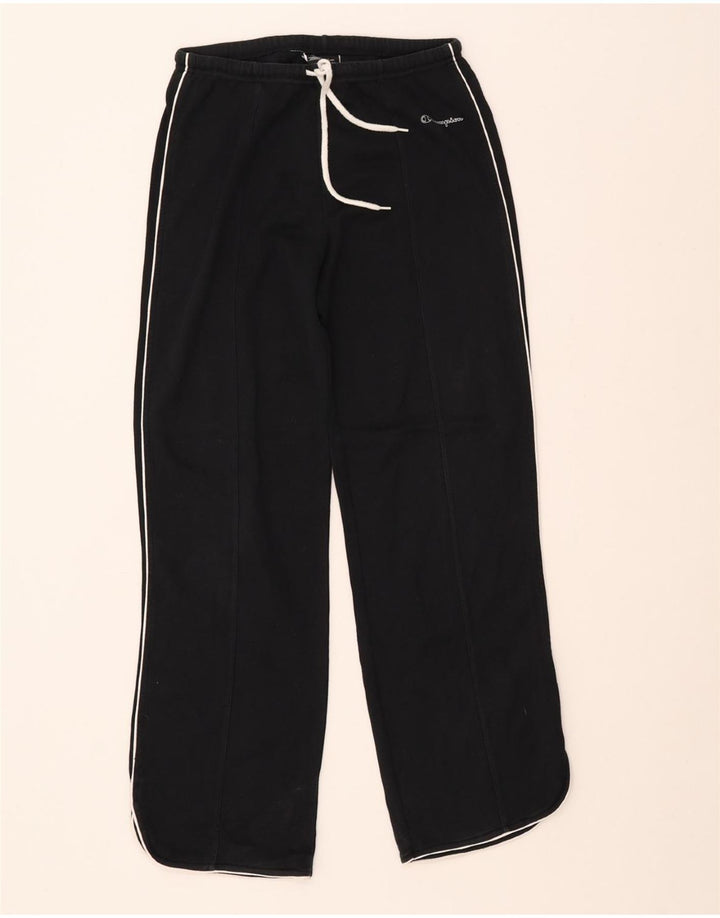 CHAMPION Pantalones de chándal para mujer UK 12 Medium Black Cotton