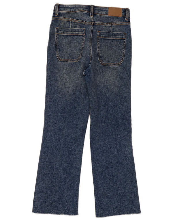 Zara Vaqueros Bootcut De Cintura Alta Para Mujer EU 34 2XS W24 L26 Azul