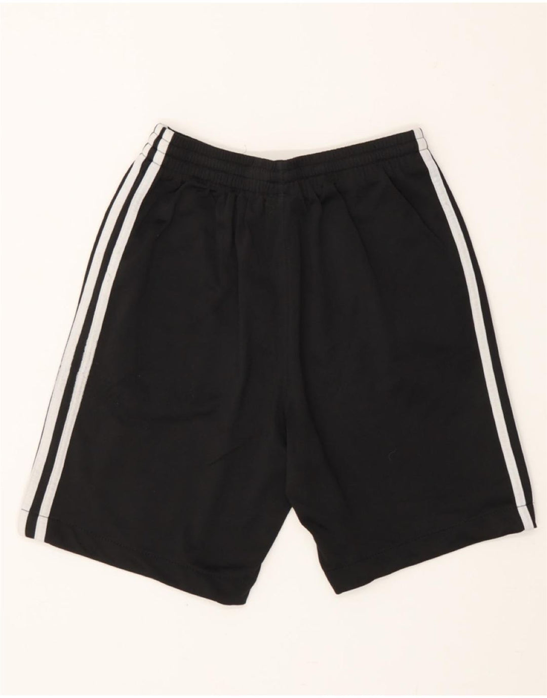ADIDAS Boys Sport Shorts 13-14 Years Black Polyester Vintage Adidas and Second-Hand Adidas from Messina Hembry 