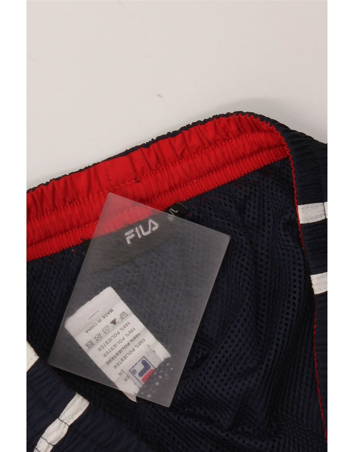 Pantalón Fila Hombre Chándal Medio Azul Marino Poliéster