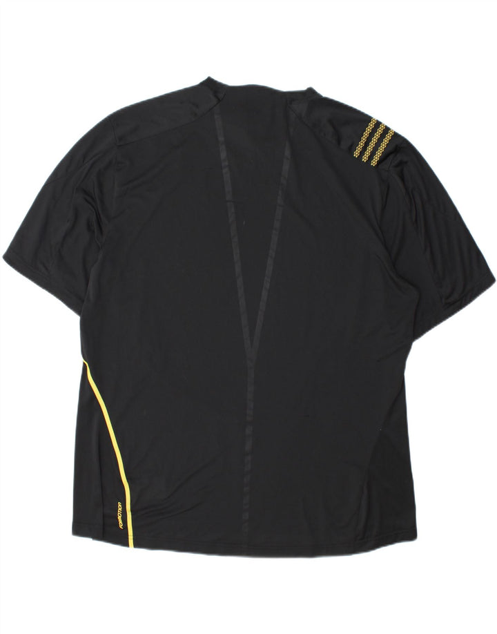ADIDAS Camiseta Hombre Top XL Poliéster Negro
