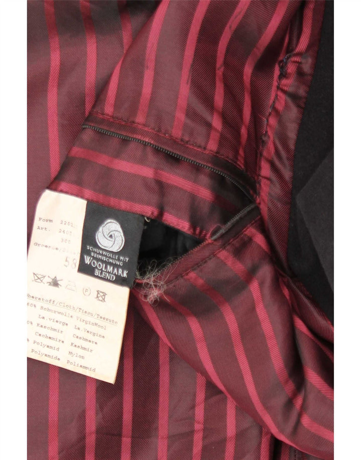 Abrigo Bugatti Hombre IT 48 4XL Lana Negra