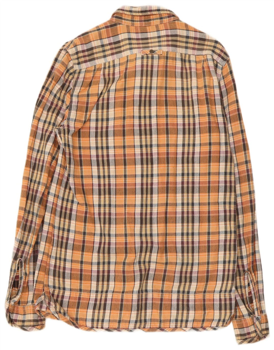 Superdry Camisa De Franela De Algodón Con Cuadros Multicolores Grandes