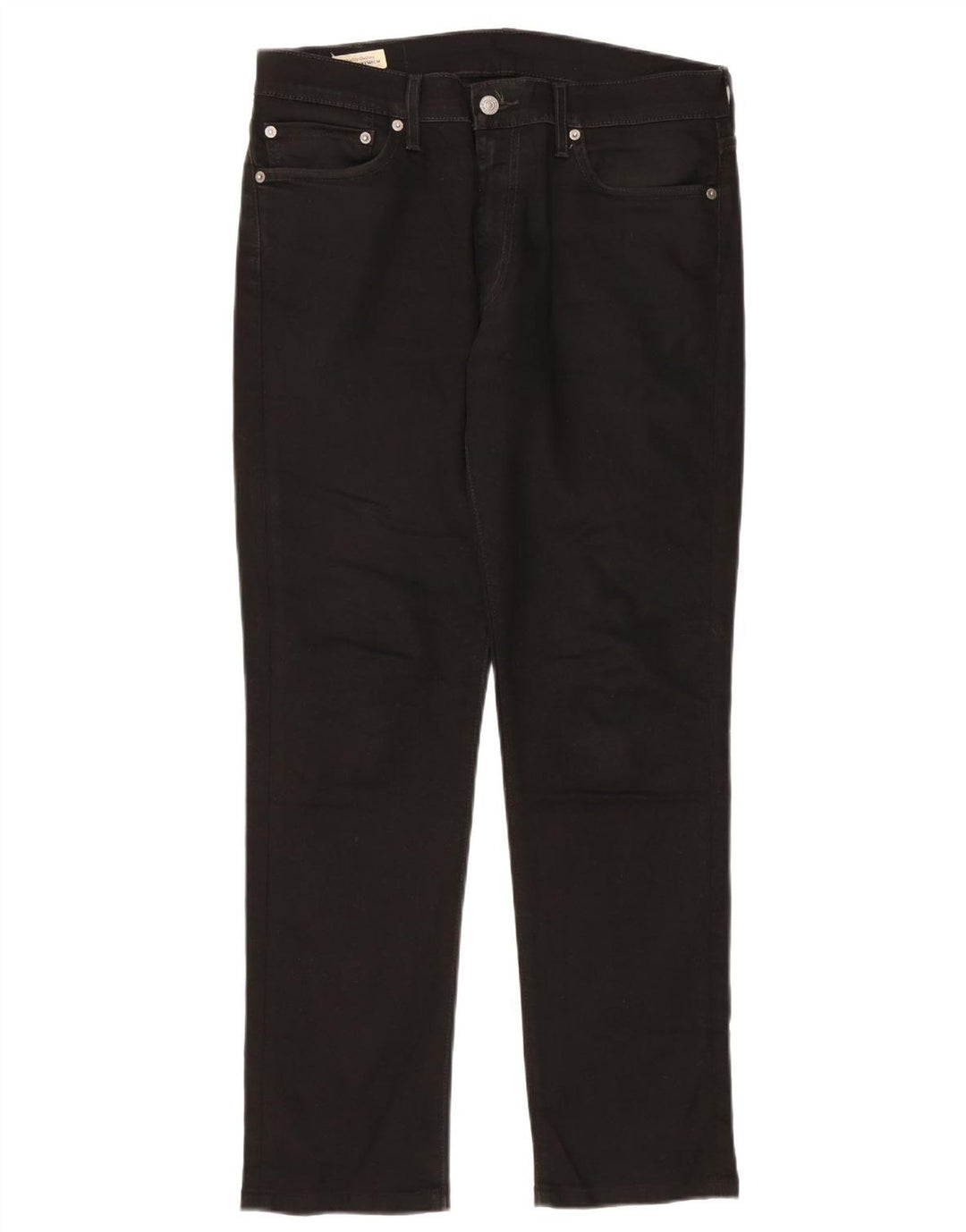 Levi's Hombre 511 Slim Jeans W33 L29 Algodón Negro