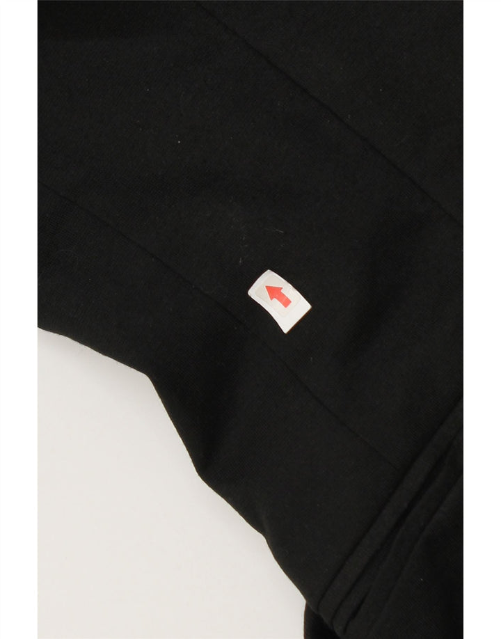Zara Chaqueta tipo blazer con 1 botón para hombre UK 36 Small Poliéster negro