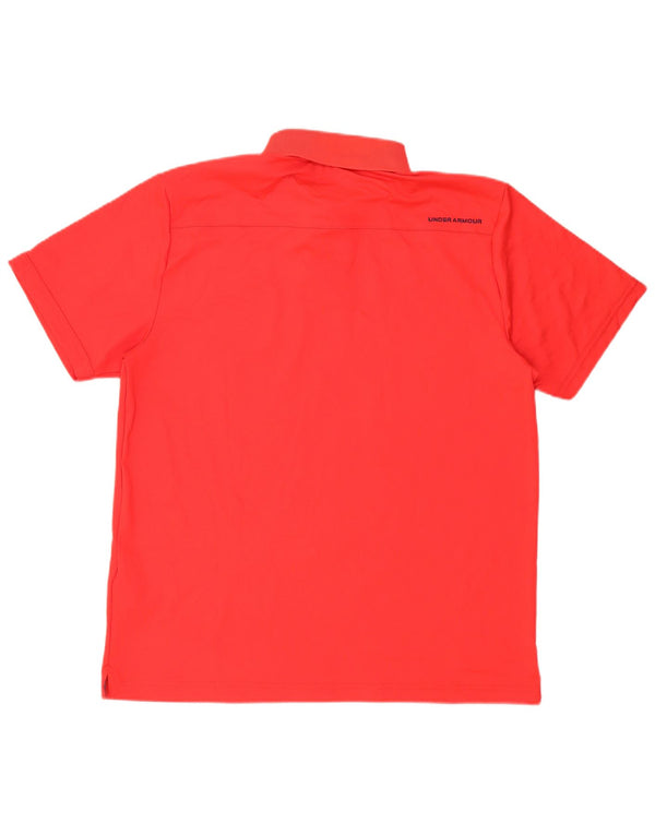 Under Armour Polo Heat Gear Hombre XL Poliéster Rojo