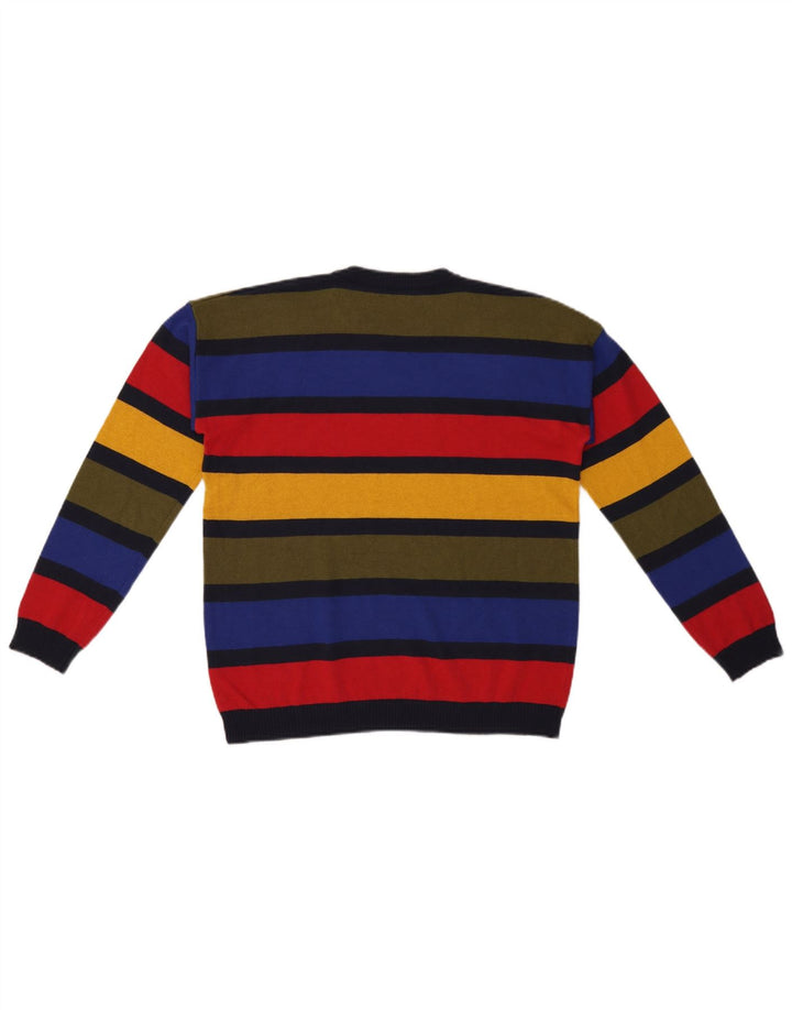 Benetton Jersey De Cuello Redondo Para Niños 11-12 Años 2XL Multicolor