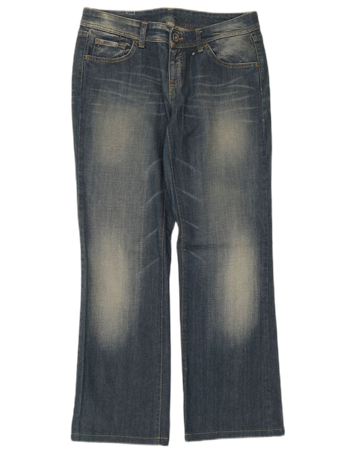 Vaqueros Bootcut Mujer Benetton W28 L29 Algodón Azul