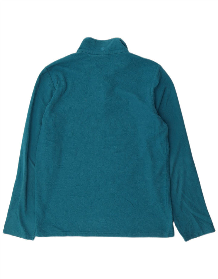 MOUNTAIN WAREHOUSE Jersey de forro polar con cuello y cremallera para hombre Poliéster azul medio