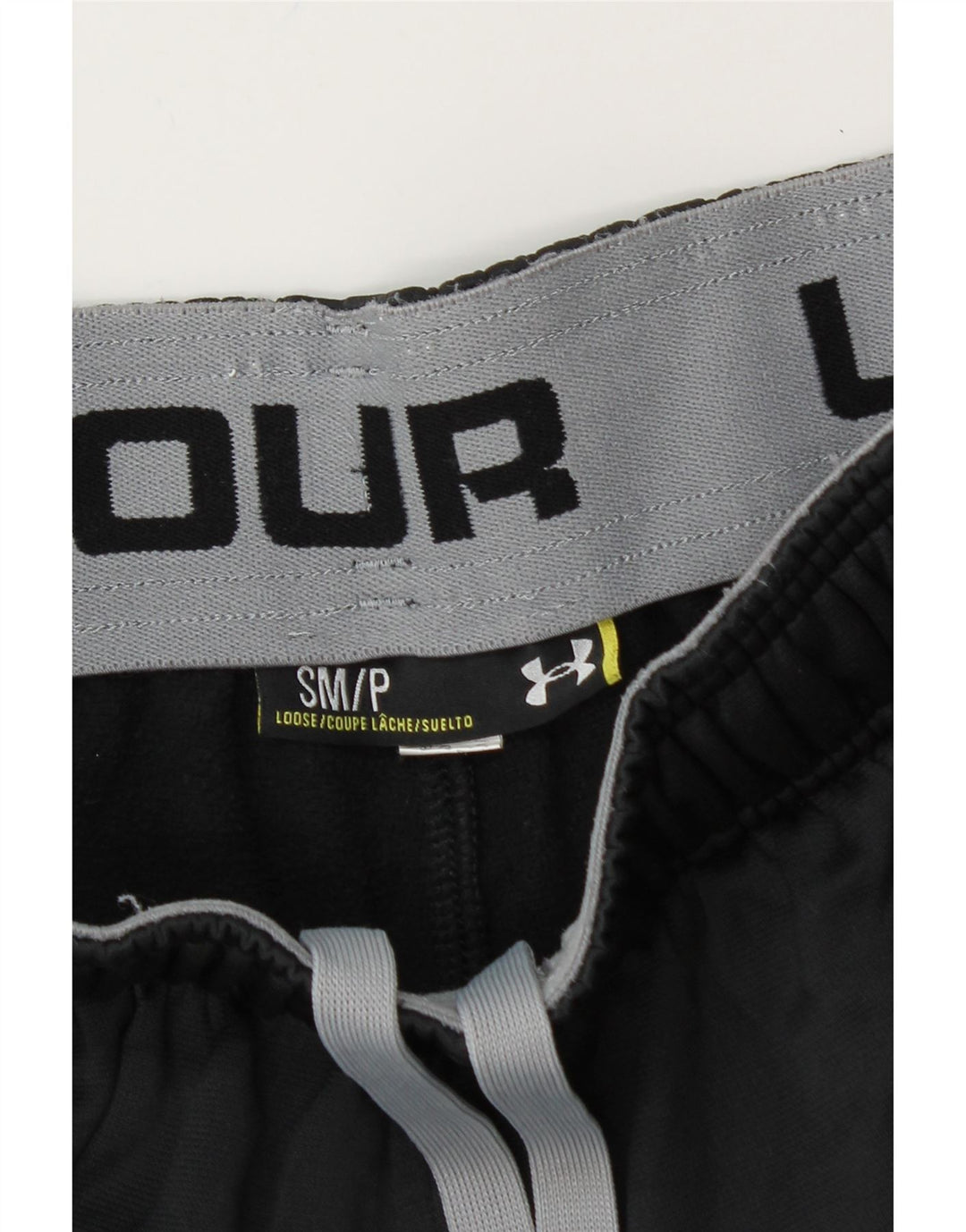 UNDER ARMOUR Pantalones de chándal gráficos para mujer Reino Unido 8 Pequeño Negro