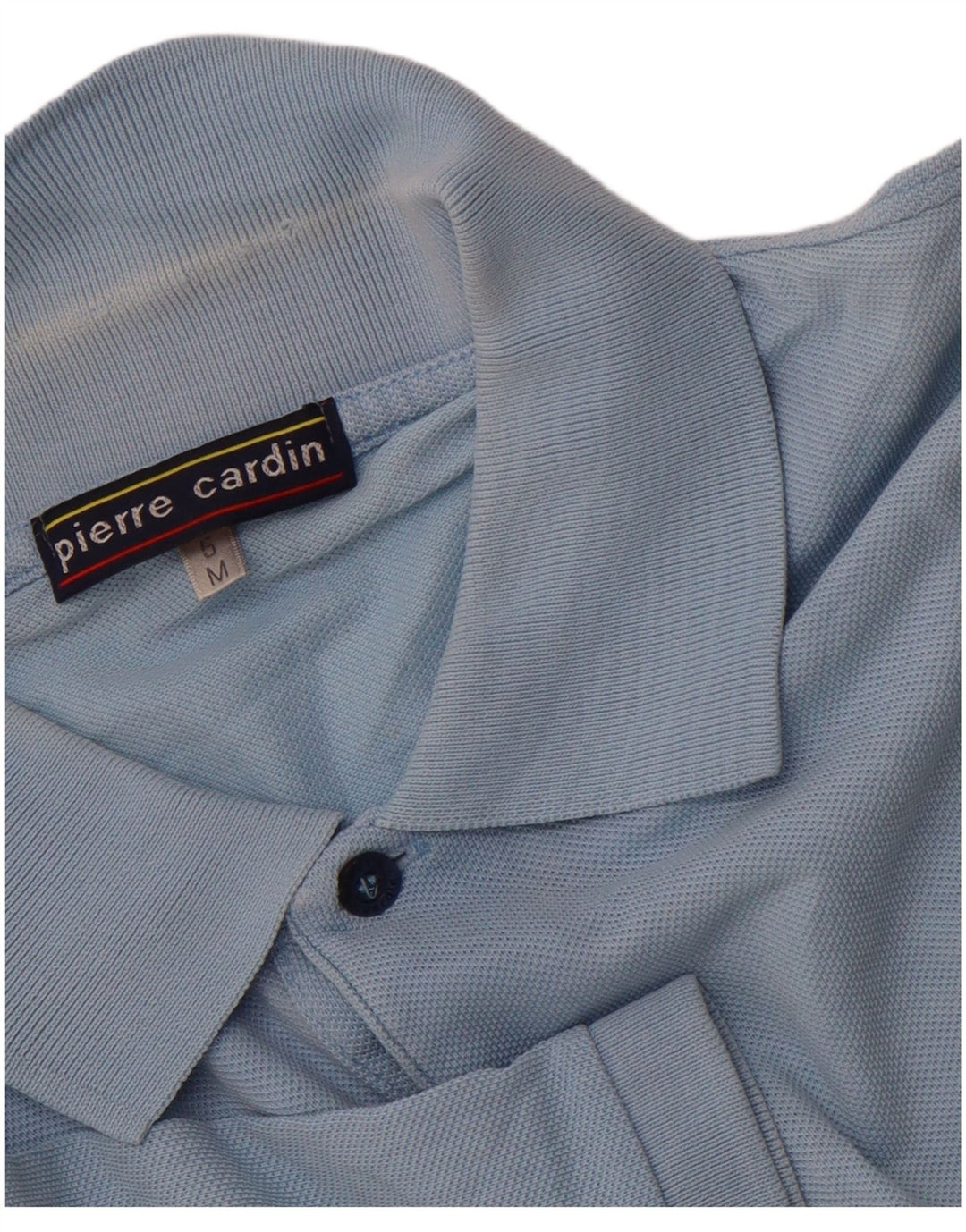 PIERRE CARDIN Polo Hombre Algodón Azul Medio