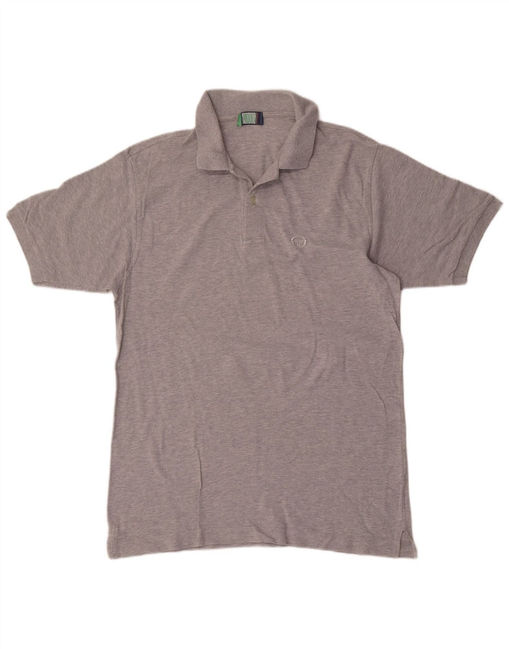Sergio Tacchini Polo Hombre IT 52 Grande Gris Algodón