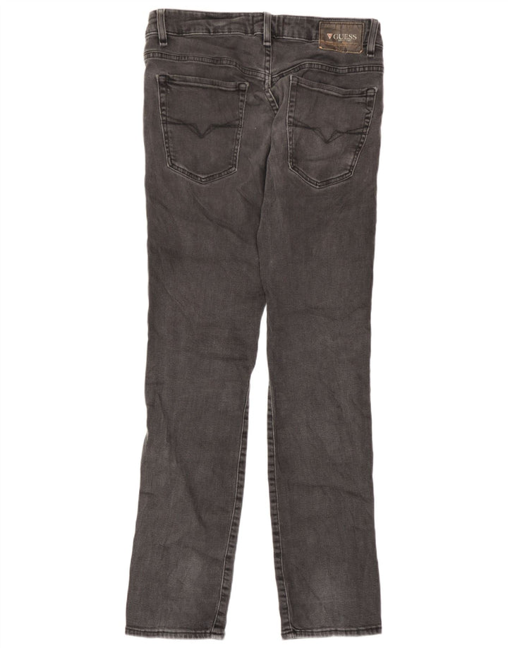 Guess Vaqueros ajustados con gráficos para hombre W31 L30 Algodón gris