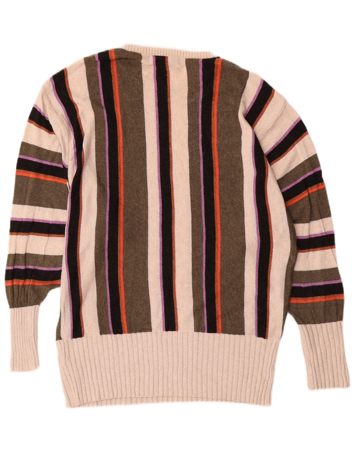 Marks & Spencer Jersey de cuello redondo para mujer, talla 40, talla M, multicolor