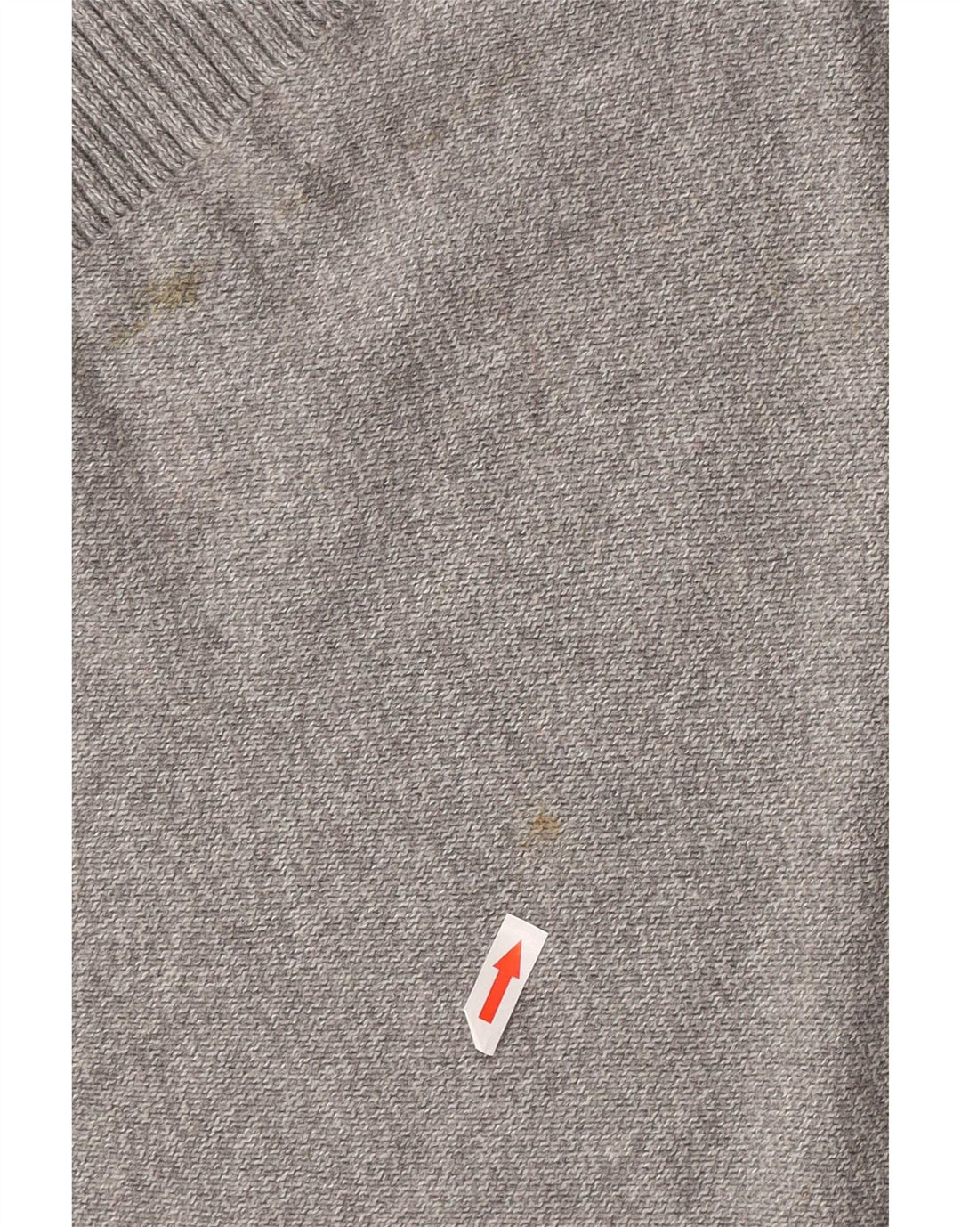 Jack & Jones Hombre Zip Neck Jumper Sweater Small Gris Algodón