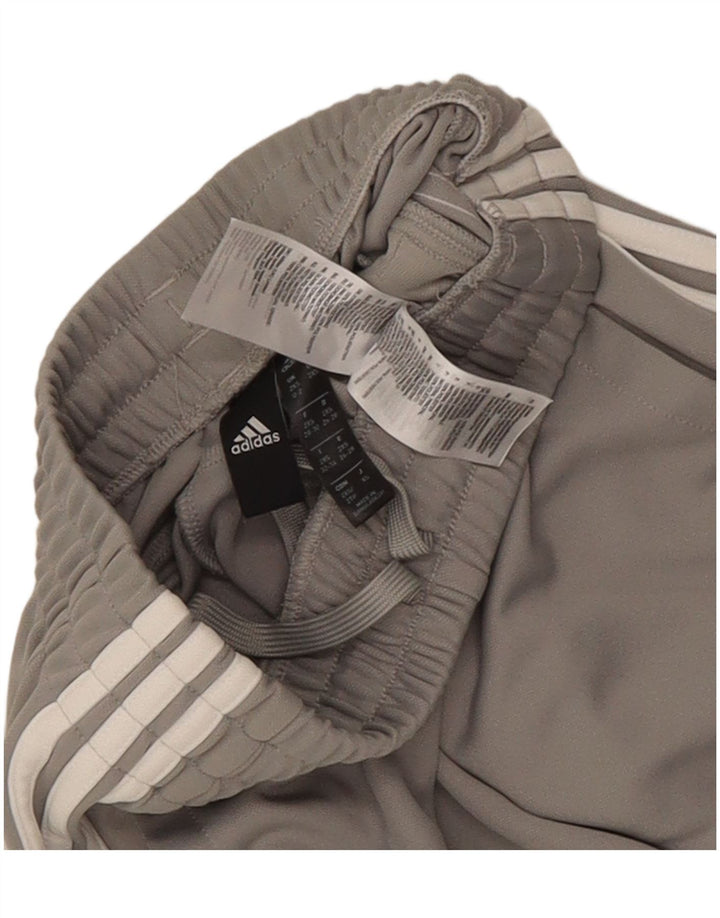 Adidas Pantalones de chándal para mujer UK 0/2 2XS Gris Poliéster