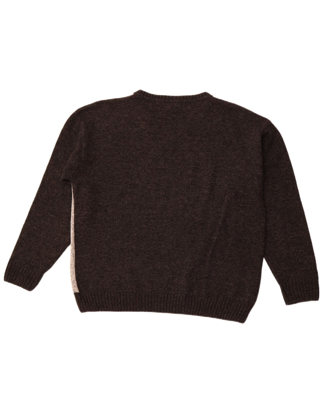 PIERRE CARDIN Jersey con cuello en V para hombre IT 58 2XL Gris Argyle/Diamante