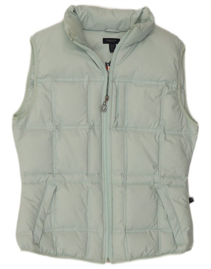 Chaleco acolchado GANT para mujer UK 44 Poliéster turquesa mediano