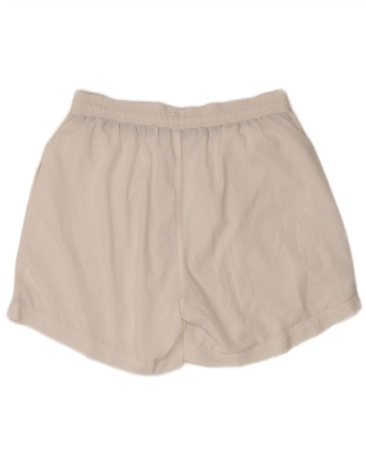 Puma Pantalones cortos deportivos para hombre poliéster blanco grande