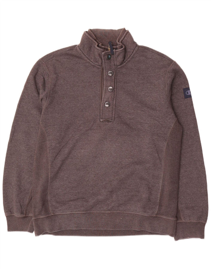 Champion Sudadera con cremallera 1/4 para hombre Jumper XL Gris Algodón