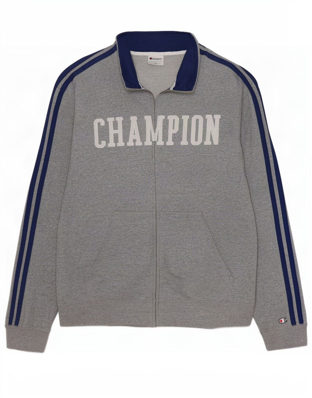 Champion Chaqueta de chándal gráfica para hombre XL Gris