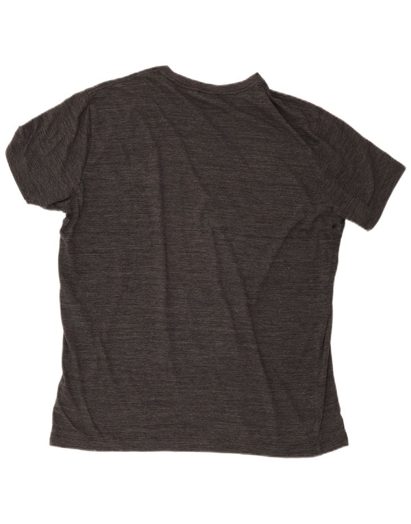 Diesel Camiseta Hombre Top XL Algodón Moteado Gris
