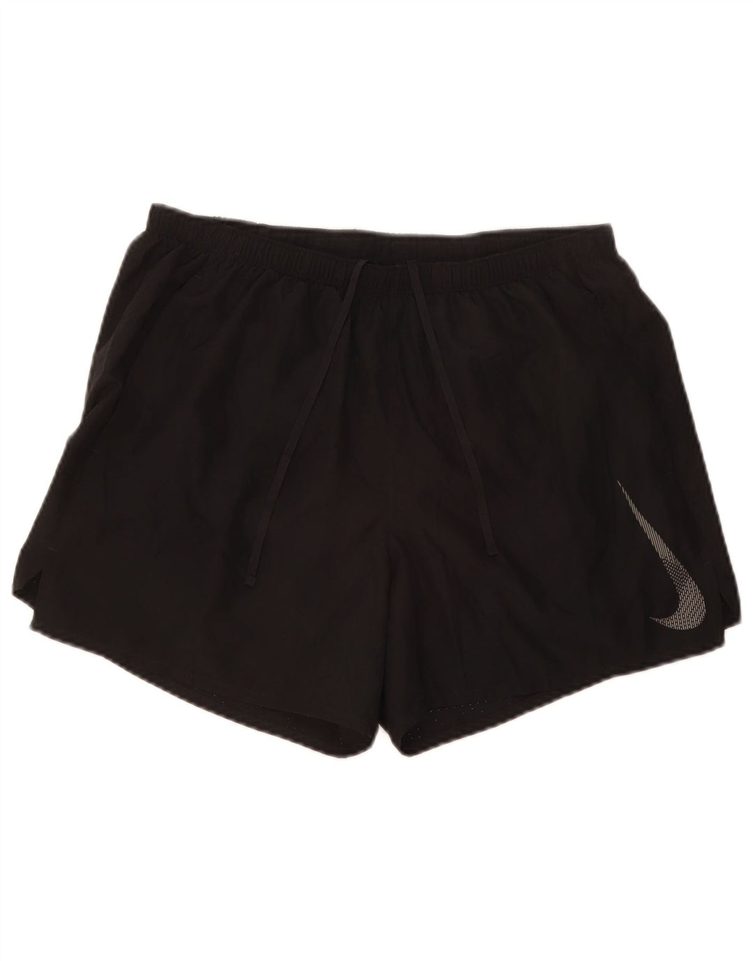 Nike Dri Fit Graphic - Pantalones cortos deportivos para hombre (poliéster), color negro