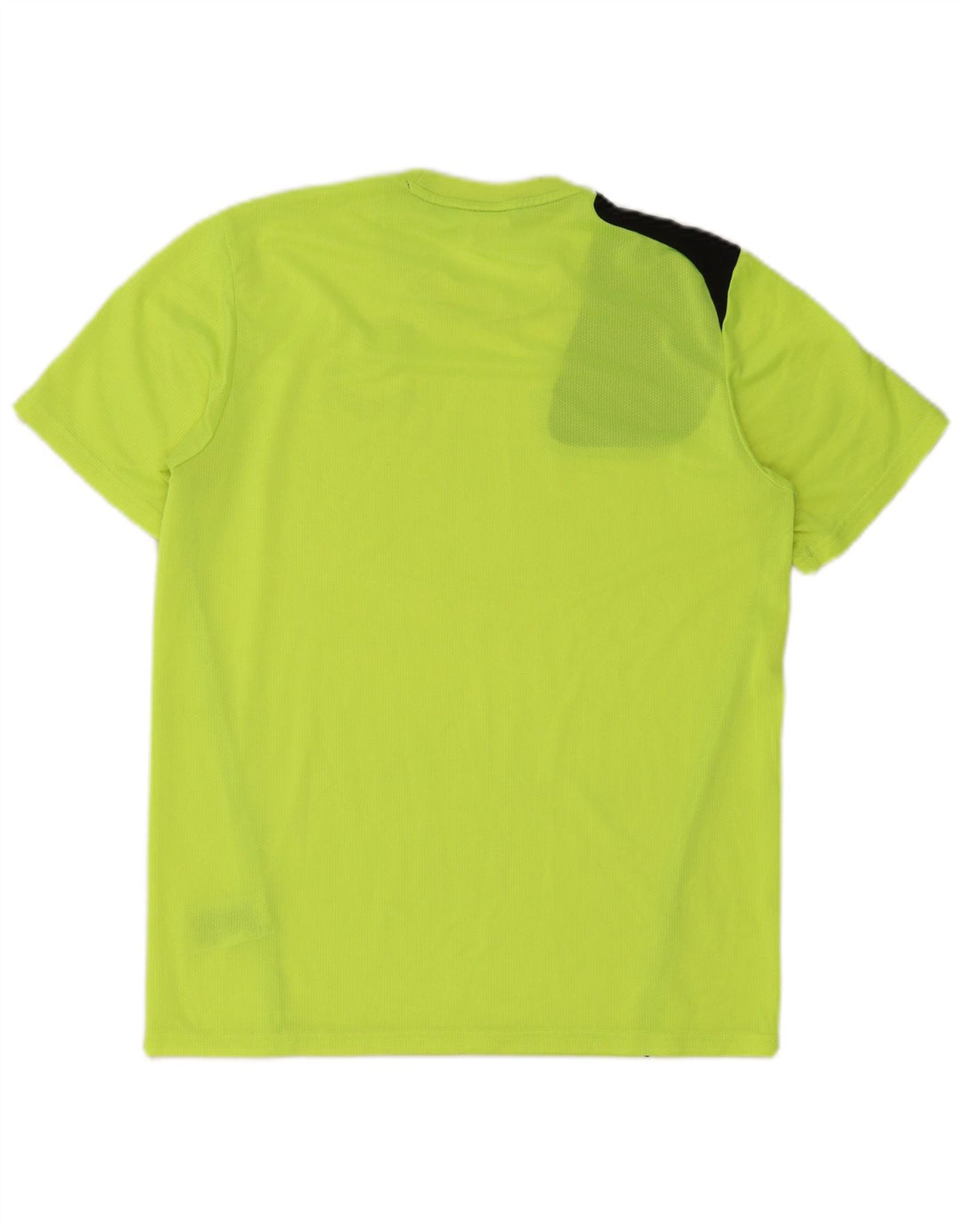 Adidas Hombre Camiseta Gráfica Top Verde Medio Colorblock Poliéster