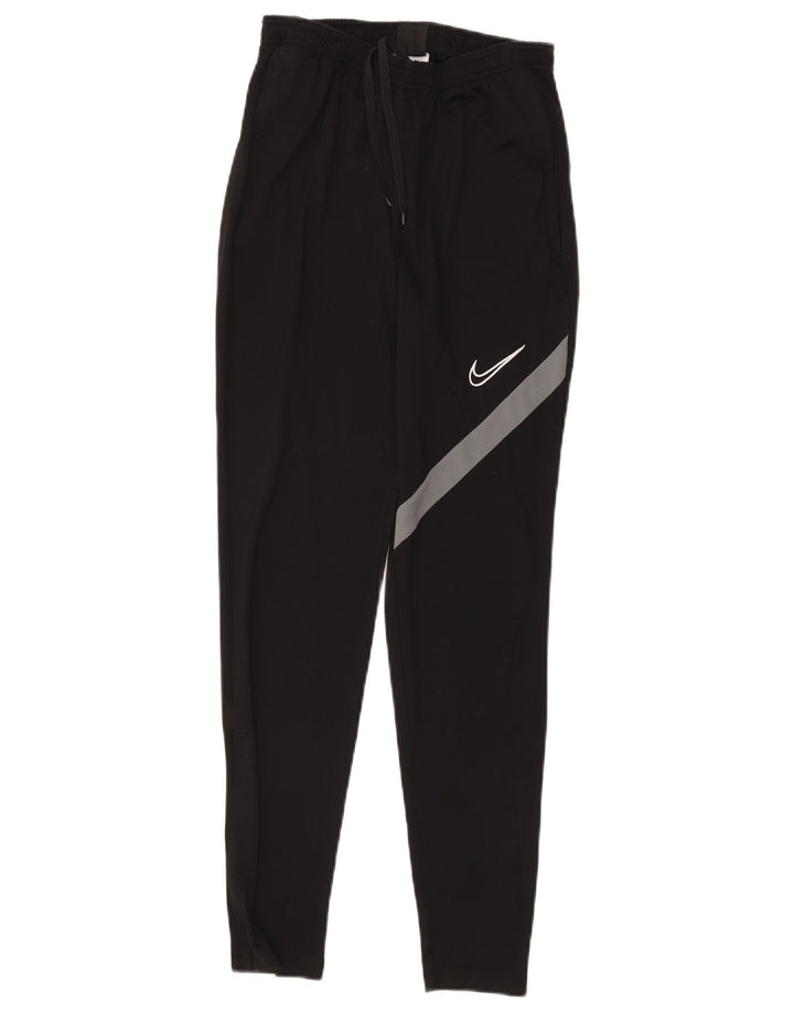 Nike Dri Fit Graphic - Pantalones de chándal para mujer (talla 8), color negro