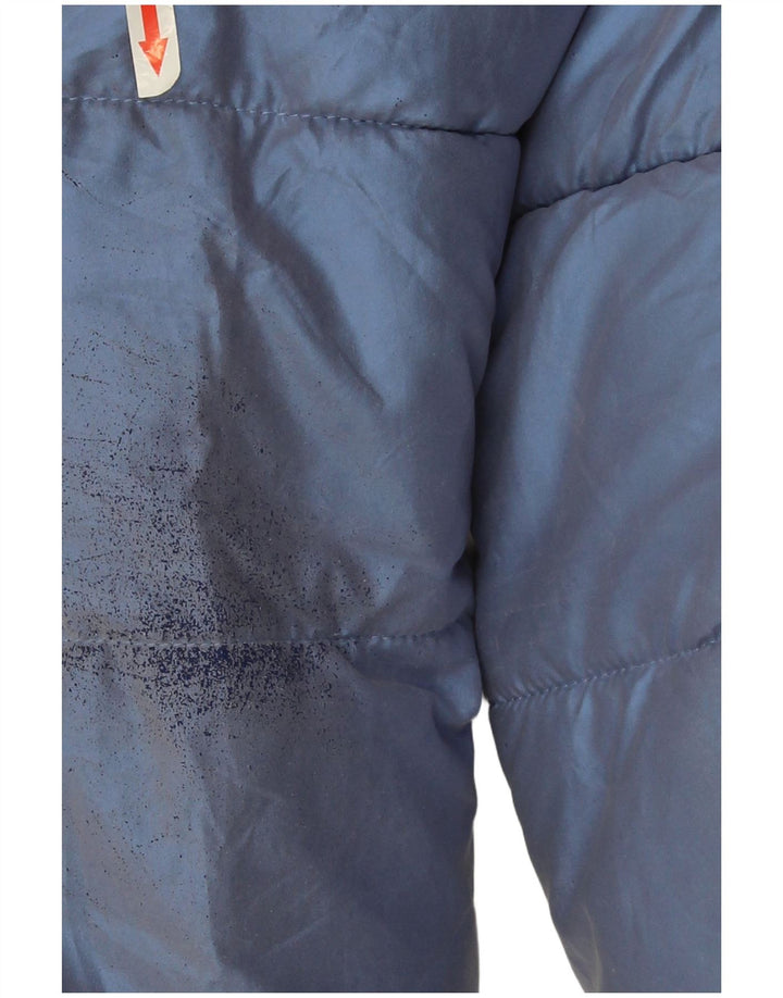 Levi's Chaqueta acolchada con capucha para niña 13-14 años Poliéster color block azul
