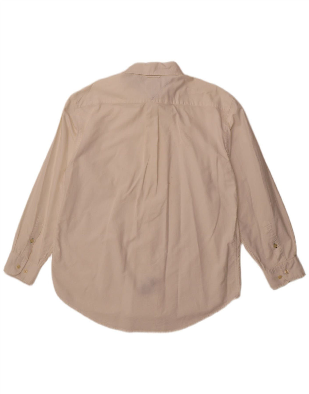 Camisa Tommy Hilfiger para hombre grande de algodón blanco roto