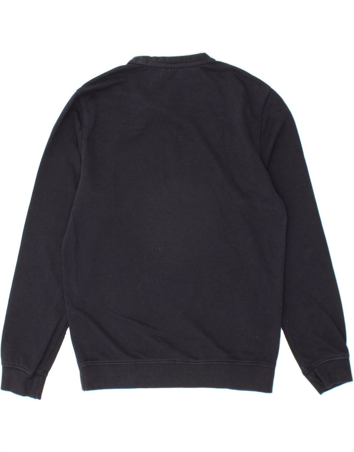CHAMPION Hombre Sudadera Jumper Medium Azul Marino Algodón
