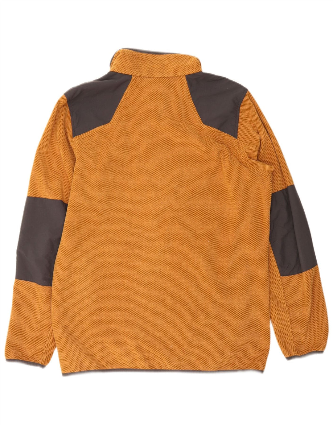 Chaqueta polar Columbia para hombre Poliéster color block naranja medio