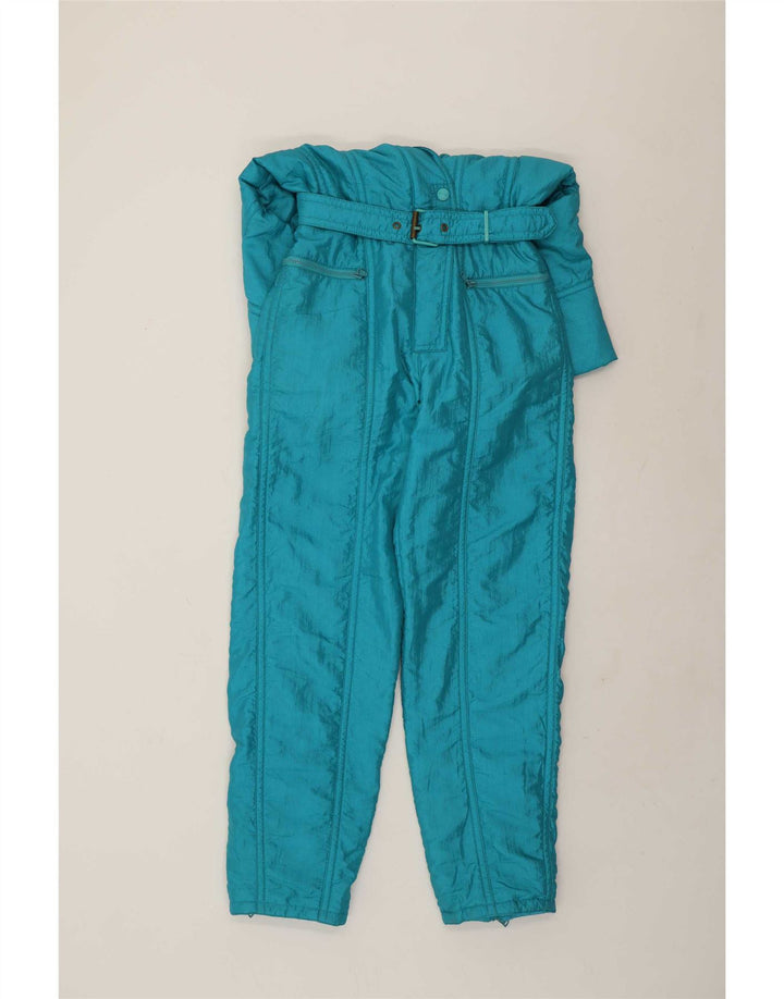 Mono de esquí para mujer Ellesse IT 46 Large Blue Nylon Retro