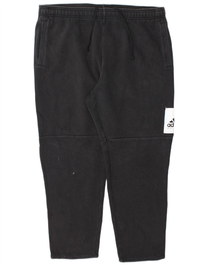 ADIDAS Hombre Graphic Chándal Pantalones XL Negro