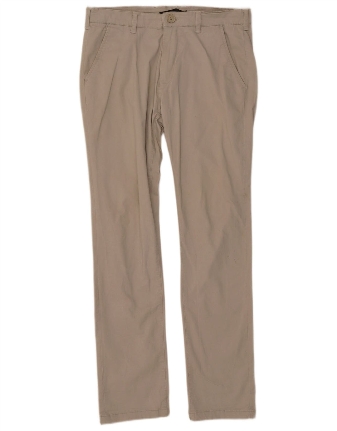French Connection Pantalones chinos ajustados para hombre W32 L31 Gris
